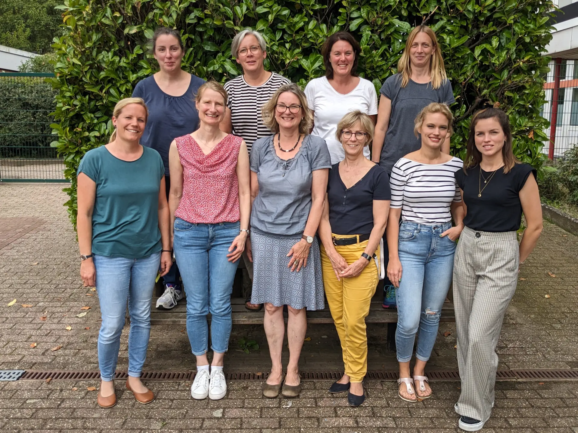 Gruppenfoto des Teams der Frühförderung