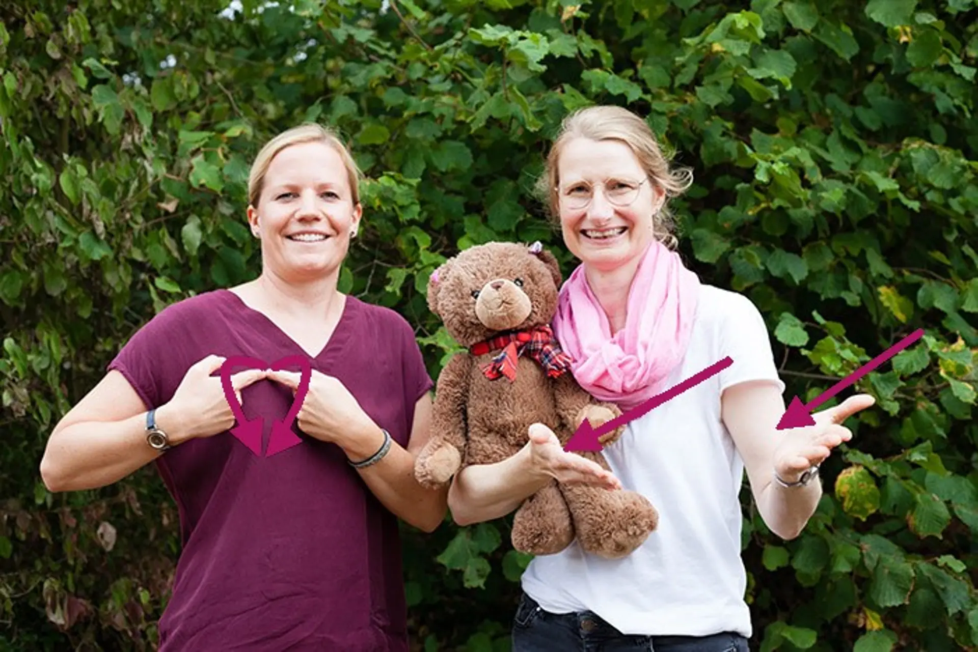 Foto des Teams der Spielgruppe "Ohrenbär"