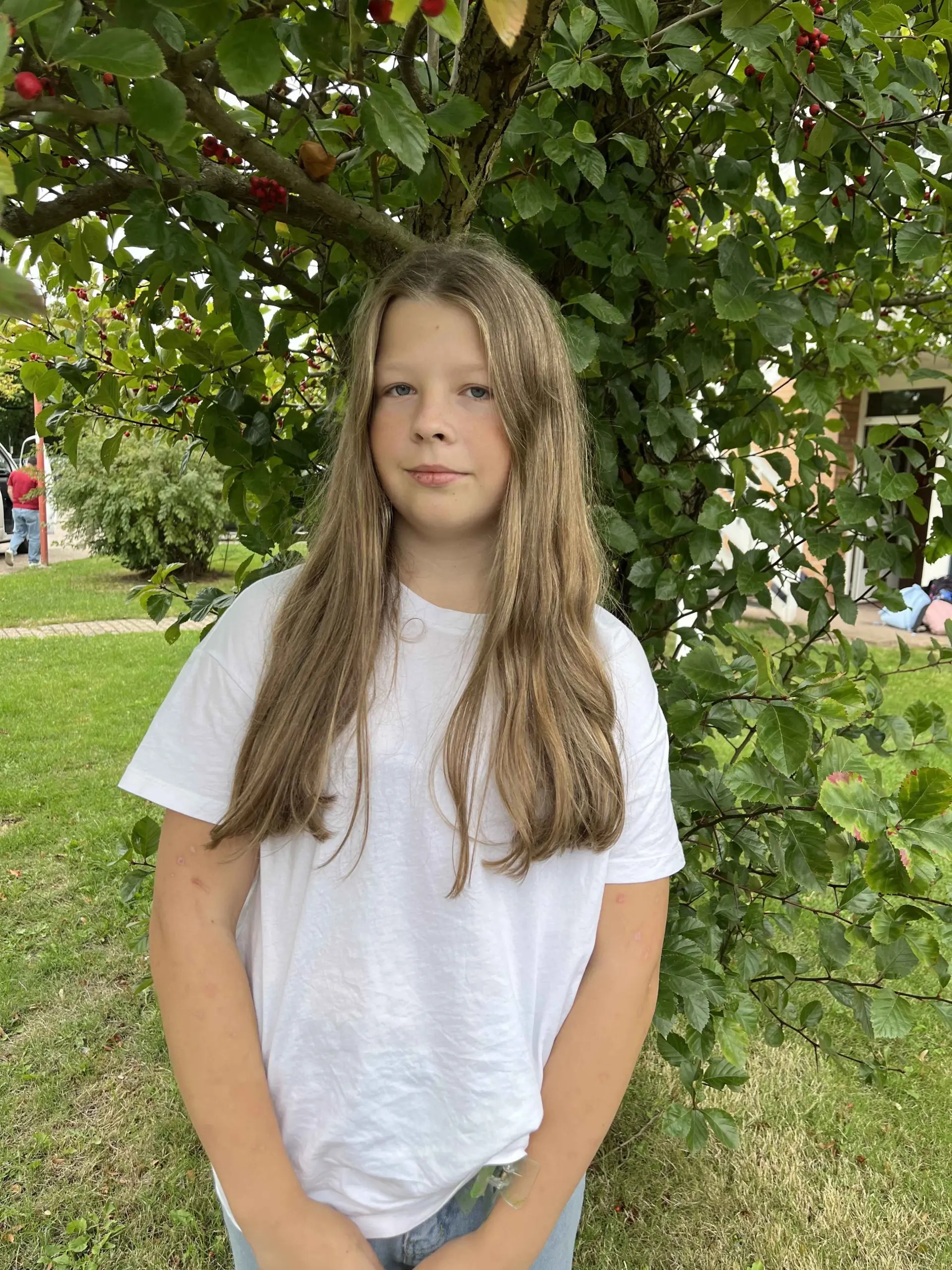 Schulsprecherin Samantha